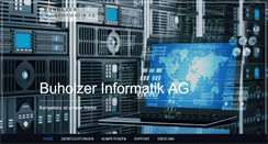 Desktop Screenshot of buholzer.ch